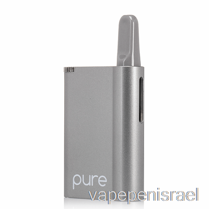 חד פעמי Vape Israel The Kind Pen Pure 510 ערכת סוללות אפור
